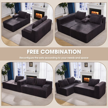 The Boneless Couch™ | L-Shape Memory Foam Sectional Sofa