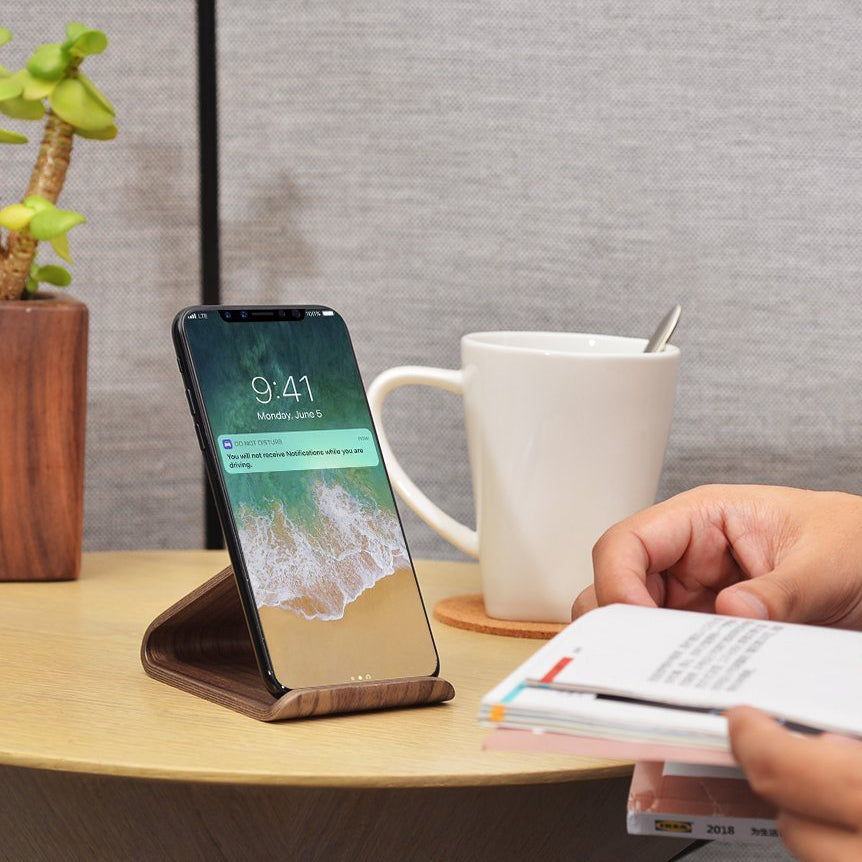Slim+ Wooden Device Stand