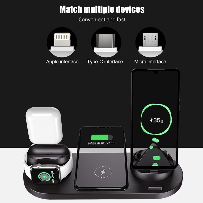 ChargeDock™ 6-in-1 Charging Station