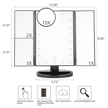 Smart&Beauty™ Make-Up Mirror