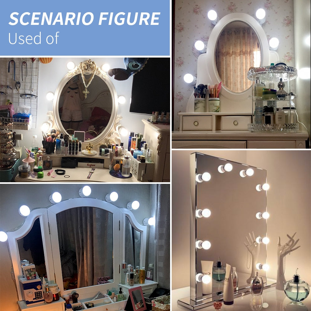SmartBulbs™ Mirror Lighting Set-Up