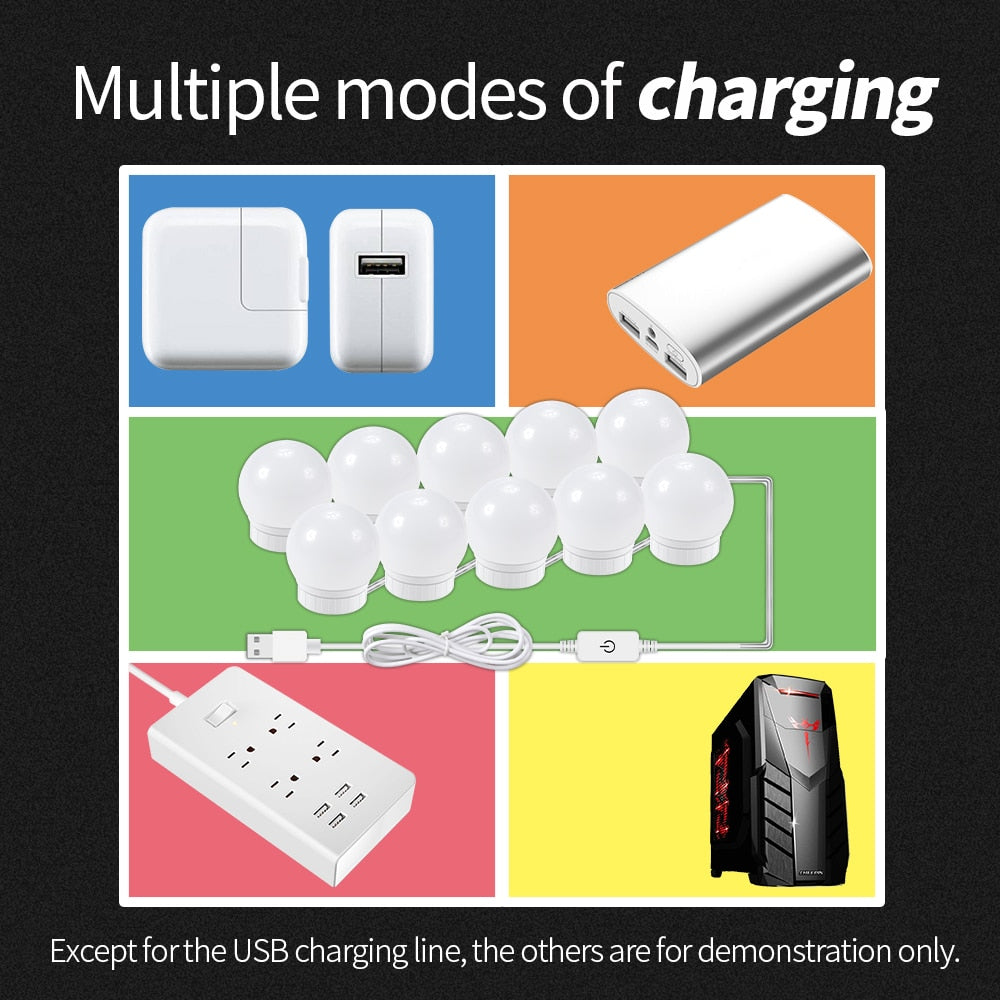 SmartBulbs™ Mirror Lighting Set-Up
