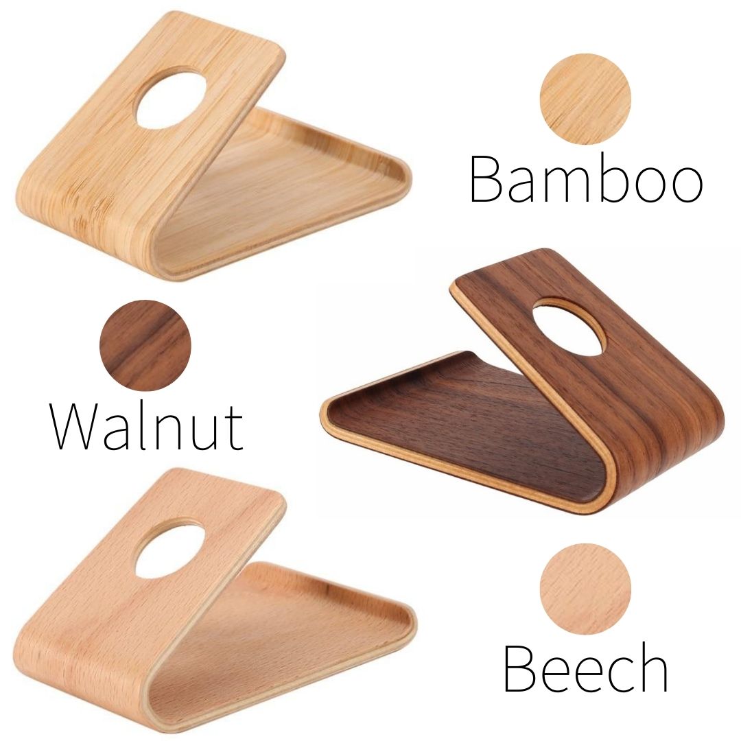 Slim+ Wooden Device Stand