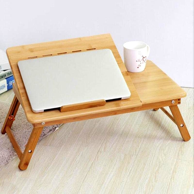 CoziCave™ Versatile Bamboo Laptop Table