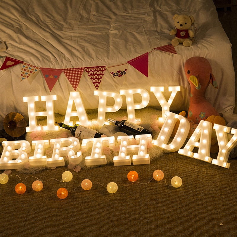 Luminous+ Vintage Marquee Letter Light