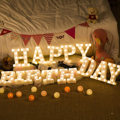 Luminous+ Vintage Marquee Letter Light