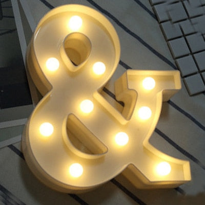 Luminous+ Vintage Marquee Letter Light