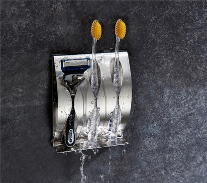 Stainless+ Steel Toothbrush Holder