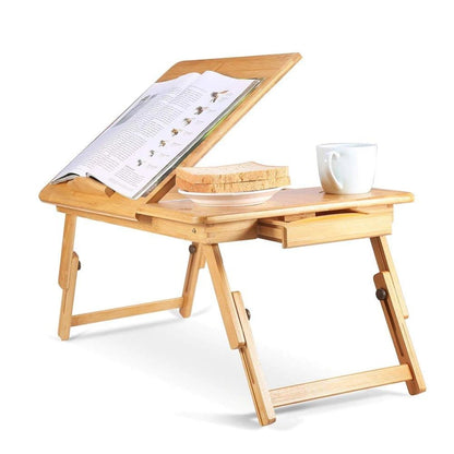 CoziCave™ Versatile Bamboo Laptop Table